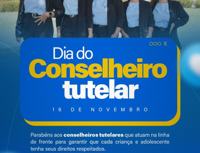 Parabéns, Conselheiros Tutelares!
