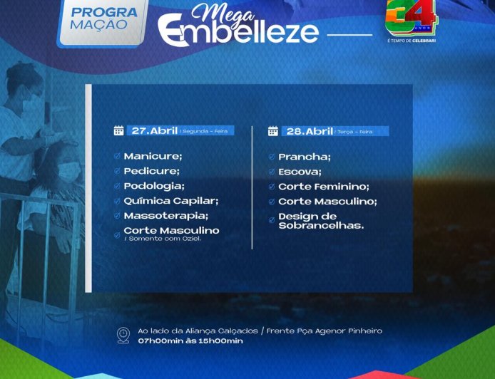 EMBELEZE CIDADÃO – CUIDAR DA NOSSA GENTE É PRIORIDADE