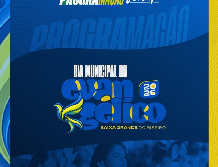 PROGRAMAÇÃO OFICIAL | DIA MUNICIPAL DO EVANGÉLICO 2026