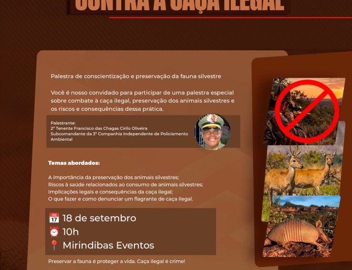 NOSSA FAUNA PRECISA DE PROTEÇÃO!
