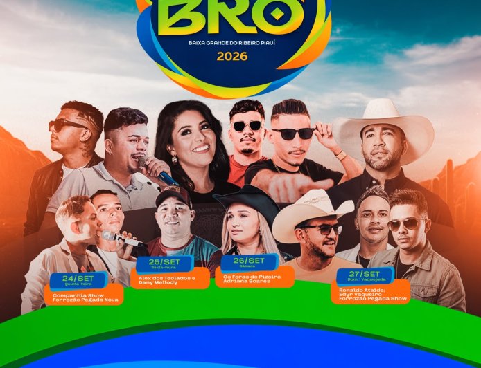 VEM AÍ OS FESTEJOS DE SETEMBRO 2026!