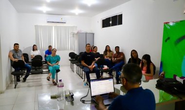 A Secretaria Municipal de Saúde de Baixa Grande do Ribeiro promoveu um treinamento para os médicos do programa E-Mult ( Casf )