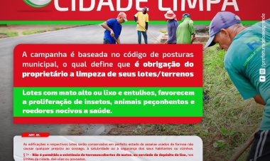 Campanha Lote limpo, Cidade limpa em Baixa Grande do Ribeiro