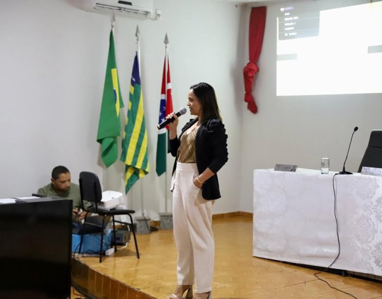 O Governo Municipal de Baixa Grande do Ribeiro participou de uma Audiência Pública na Câmara de Vereadores
