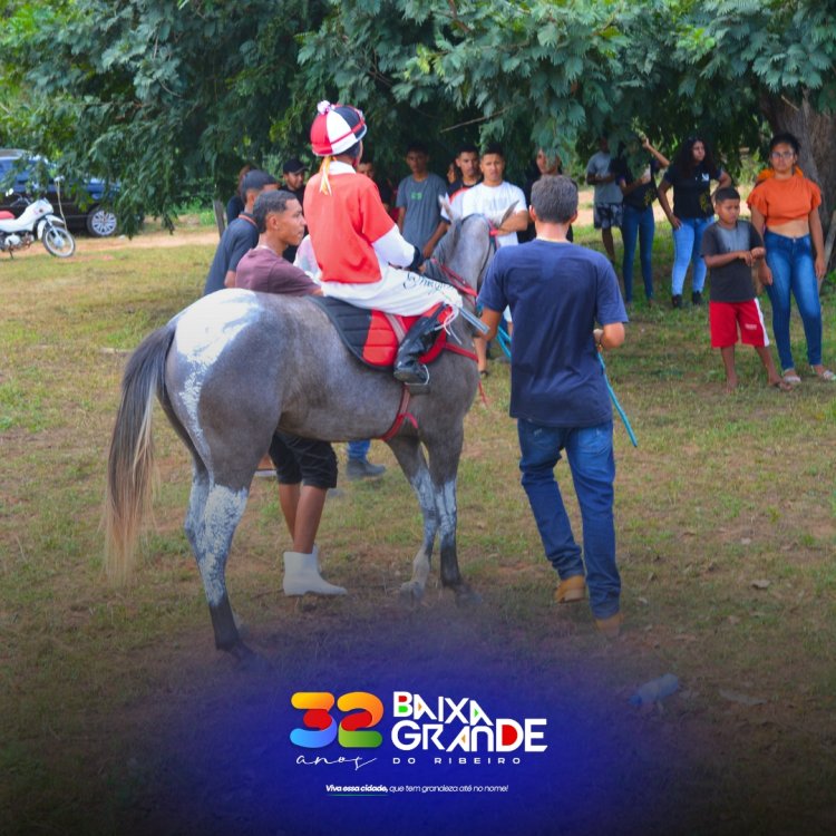 Baixa Grande do Ribeiro comemora seus 32 ano de emancipação Política com Corrida de Prado que é uma tradição no município