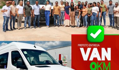 SECRETARIA MUNICIPAL DE ASSISTÊNCIA SOCIAL RECEBE VAN 0K EM BAIXA GRANDE DO RIBEIRO