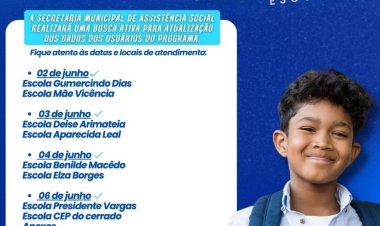 Busca Ativa Escolar | Atualização de Dados