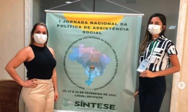 Secretária de Assistência Social participa de I Jornada Nacional da Política de Assistência Social.