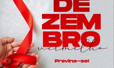 DEZEMBRO VERMELHO MES DA LUTA CONTRA AIDS