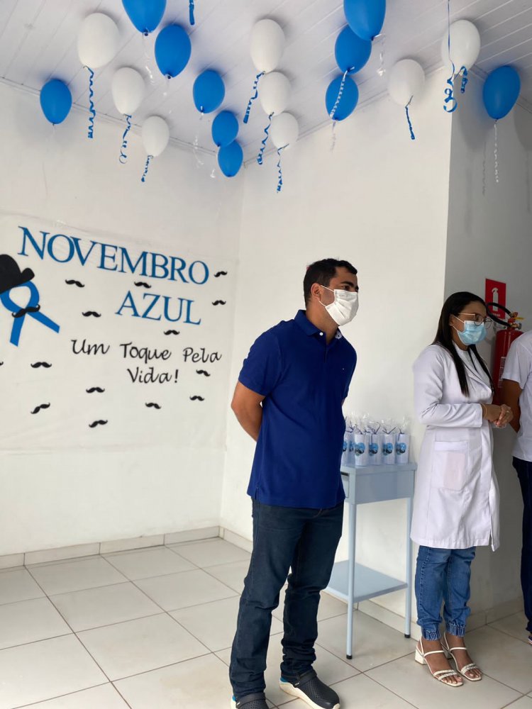 NOVEMBRO AZUL: MES DA CONSCIENTIZAÇÃO SOBRE A SAÚDE DO HOMEM