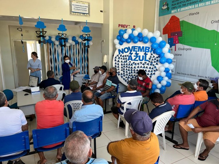 NOVEMBRO AZUL: MES DA CONSCIENTIZAÇÃO SOBRE A SAÚDE DO HOMEM
