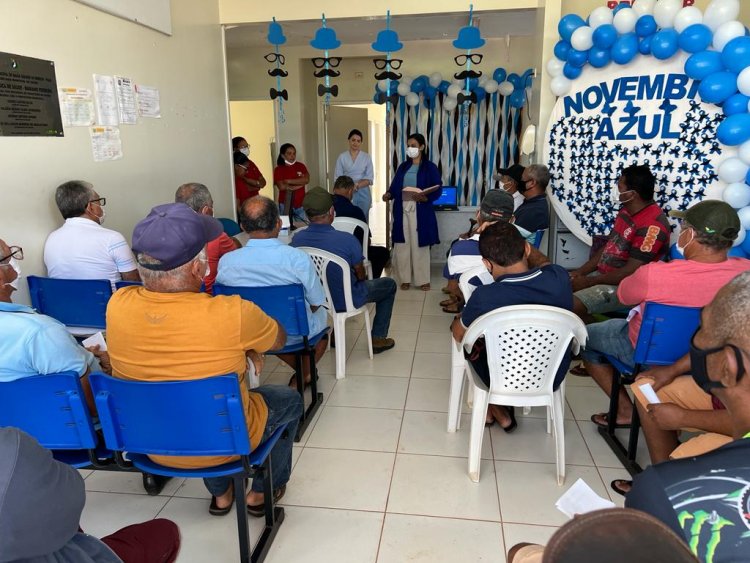 NOVEMBRO AZUL: MES DA CONSCIENTIZAÇÃO SOBRE A SAÚDE DO HOMEM