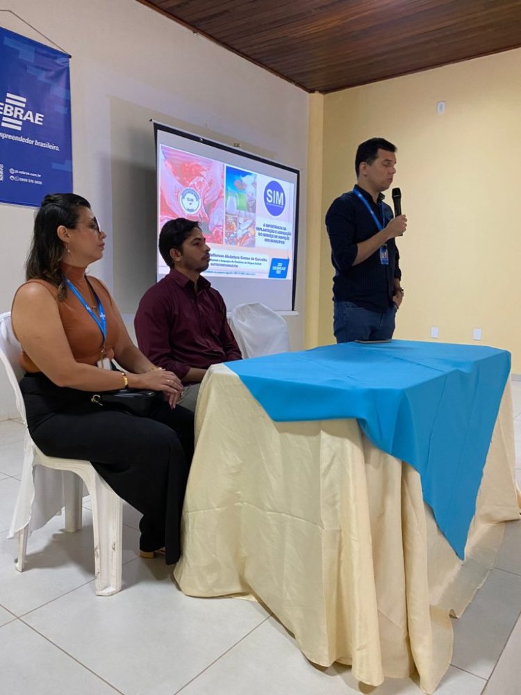 Secretário de Agricultura de Baixa Grande do Ribeiro participa de reunião com o SEBRAE para implantação do selo SIM municipal