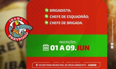 Eventos Prefeitura lança Processo Seletivo para o PREVFOGO