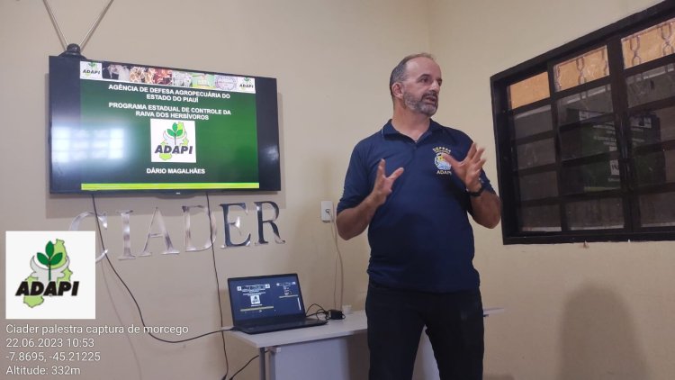Controle de raiva dos herbívoros