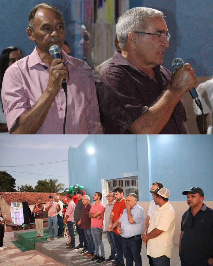 Inauguração da Praça na Comunidade Formosa!