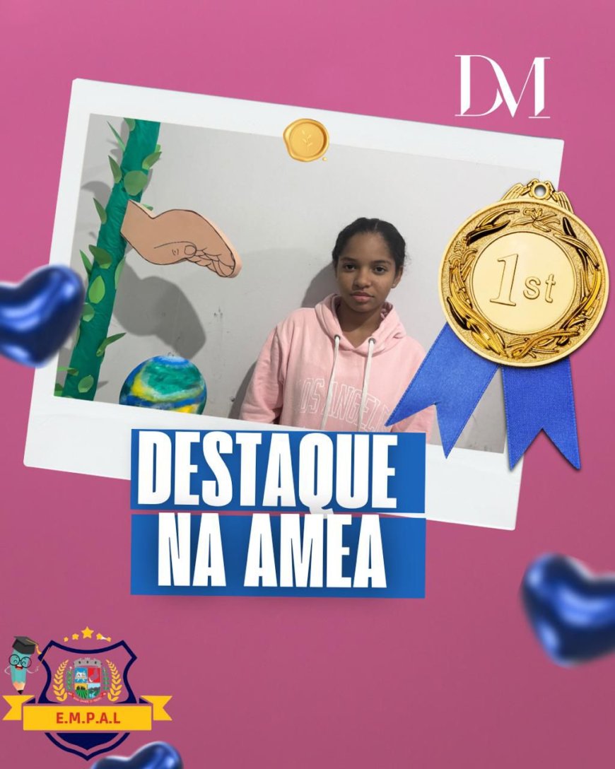 DESTAQUE NA AMEA | ORGULHO PARA NOSSA EDUCAÇÃO!