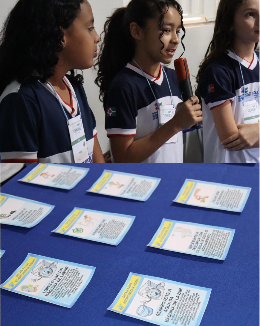 CONFERÊNCIA INFANTOJUVENIL E FEIRA DE CIÊNCIAS PROMOVEM EDUCAÇÃO AMBIENTAL NA ESCOLA PROFª ELZA BORGES