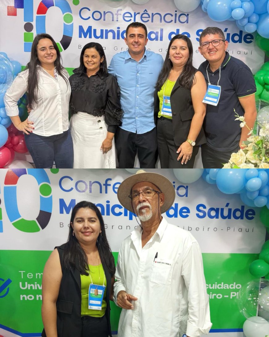 10ª Conferência Municipal de Saúde é encerrada com sucesso em Baixa Grande do Ribeiro