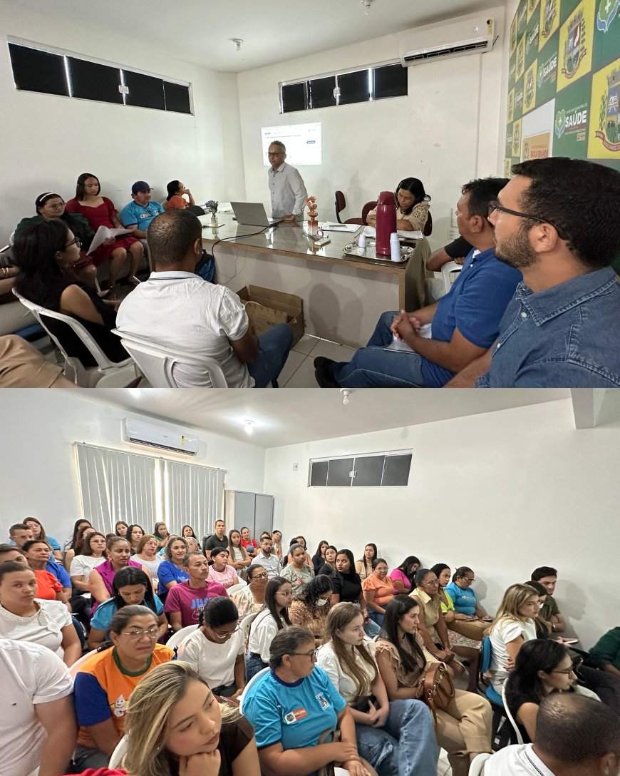 A Secretaria de Saúde está com tudo!