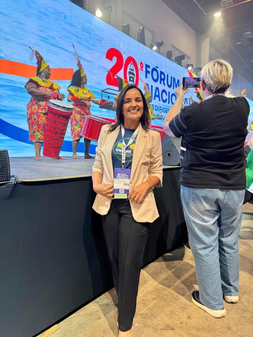 Baixa Grande do Ribeiro presente no 20º Fórum Nacional de Educação!