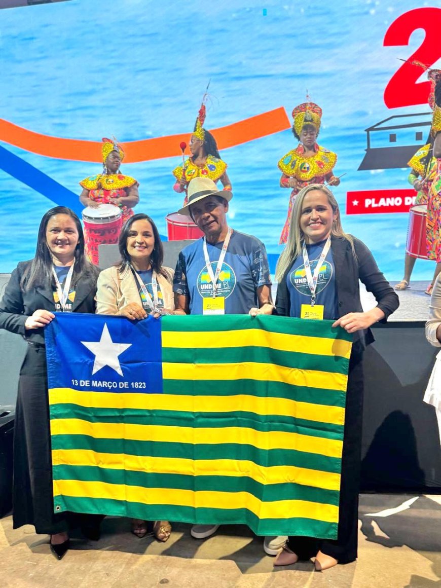Baixa Grande do Ribeiro presente no 20º Fórum Nacional de Educação!