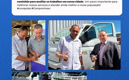 Mais conquistas para o nosso município!