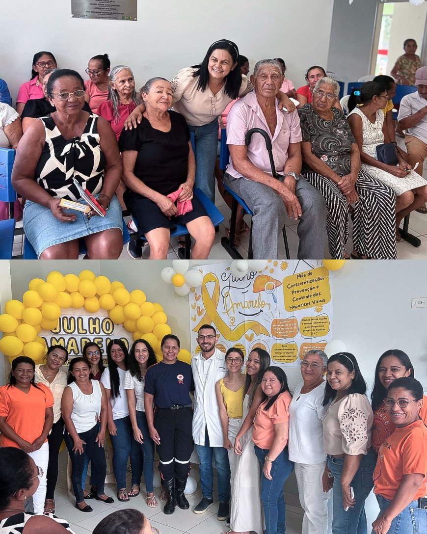 Julho Amarelo em Baixa Grande do Ribeiro