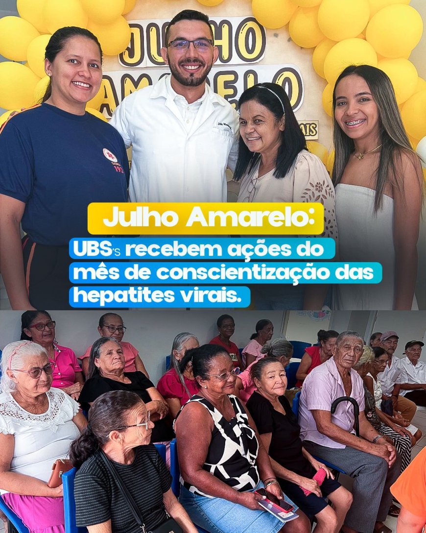 Julho Amarelo em Baixa Grande do Ribeiro