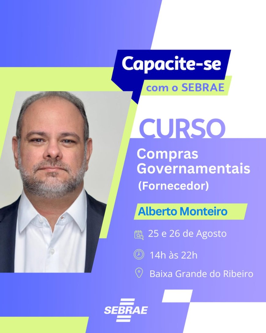 Convite Especial para Empreendedores de Baixa Grande do Ribeiro!