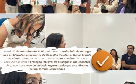 Entrega de Certificados – Conselho Tutelar
