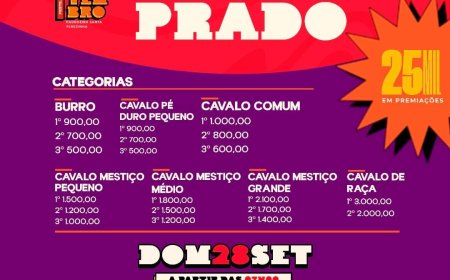 Vem aí a tradicional Corrida de Prado!