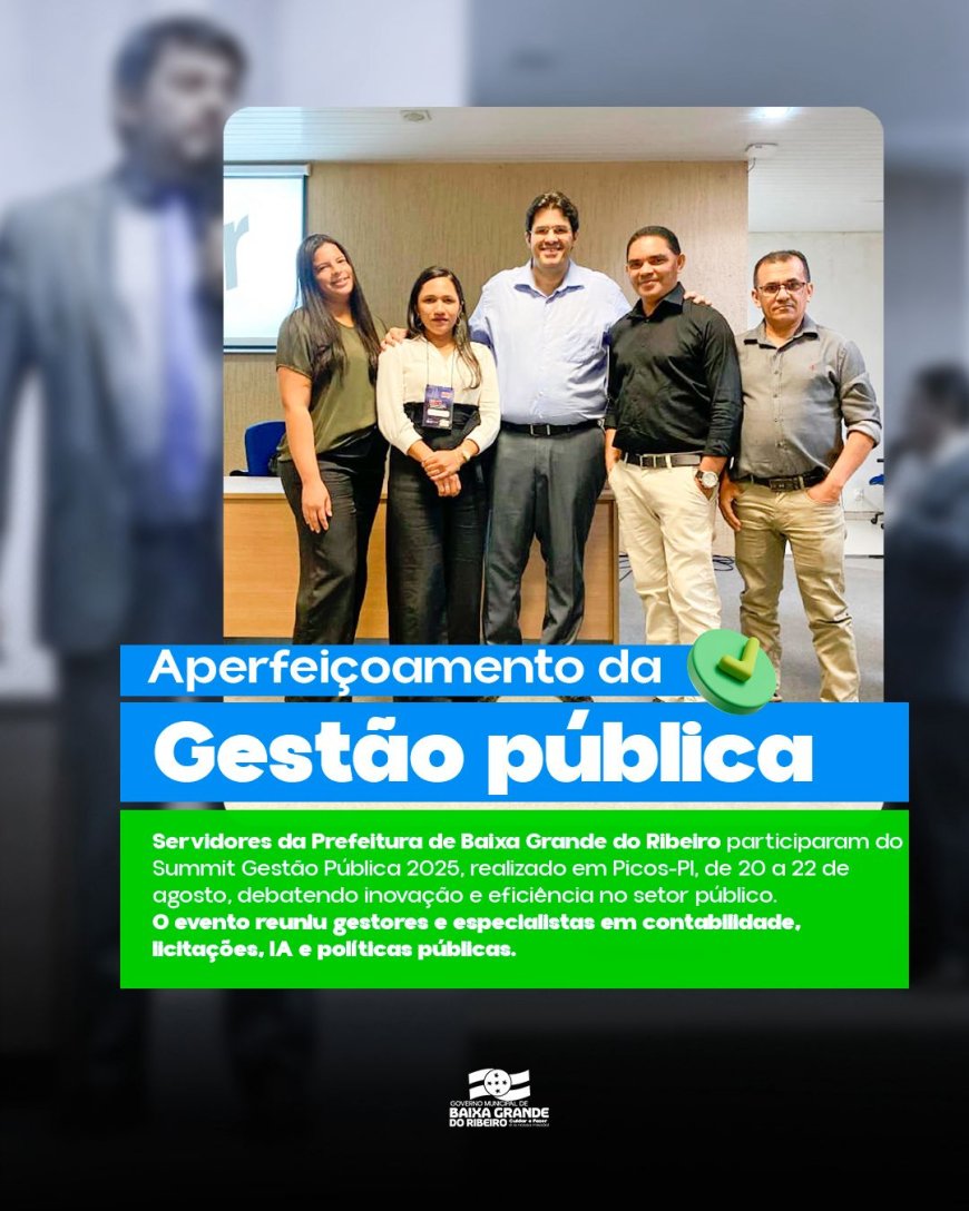 Capacitação e Inovação na Gestão Pública!