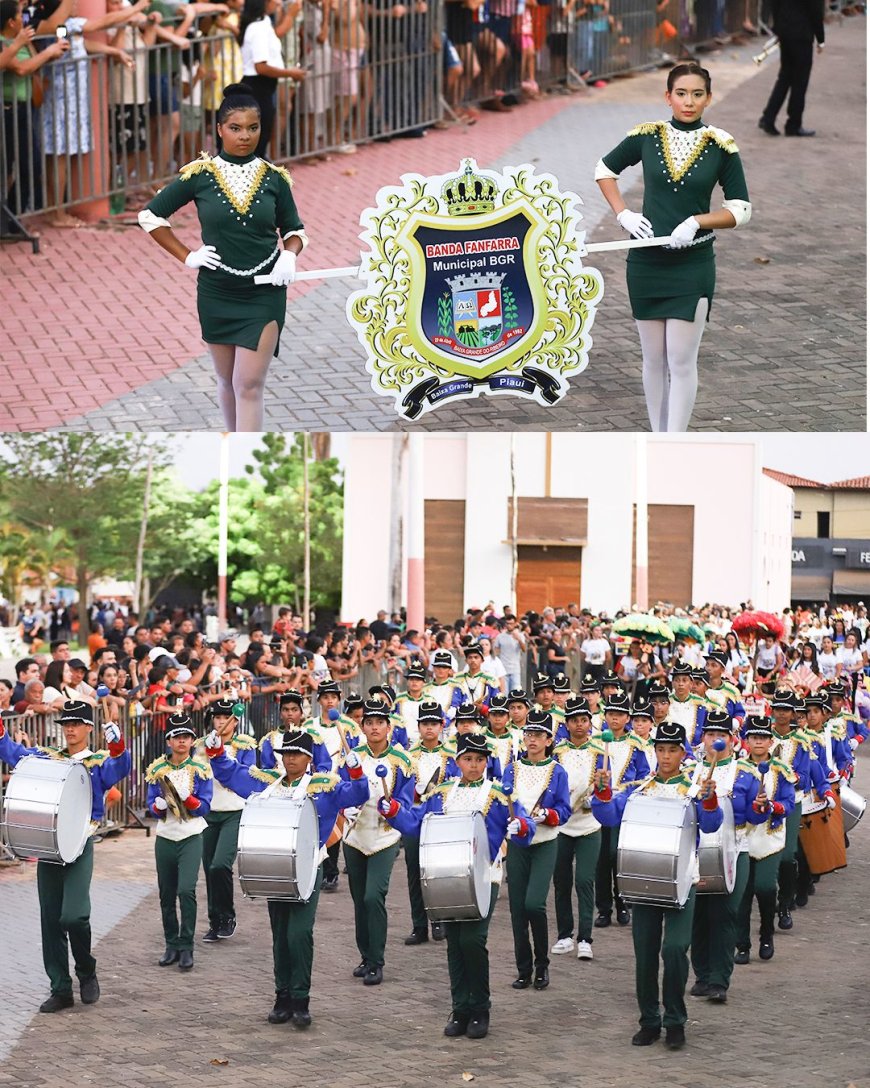 07 de Setembro em Baixa Grande do Ribeiro