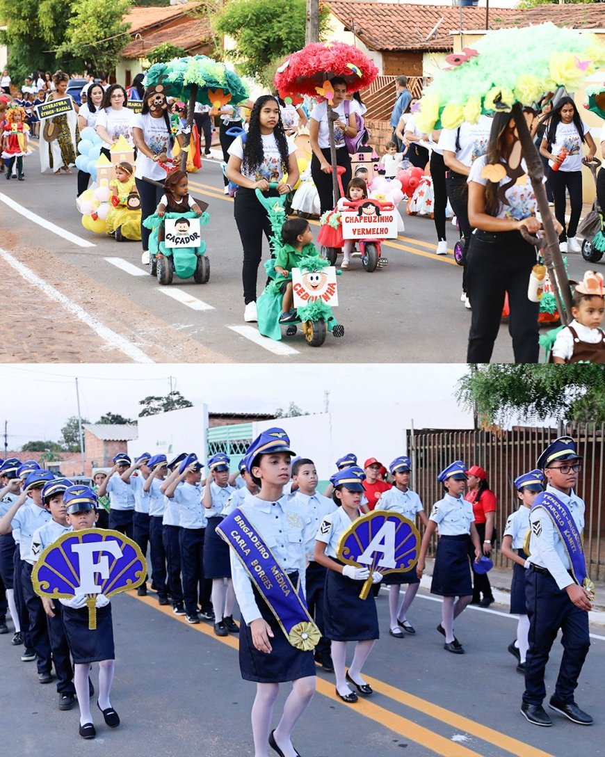 07 de Setembro em Baixa Grande do Ribeiro