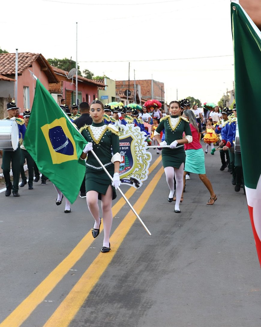 07 de Setembro em Baixa Grande do Ribeiro