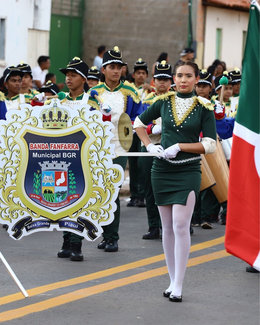 07 de Setembro em Baixa Grande do Ribeiro