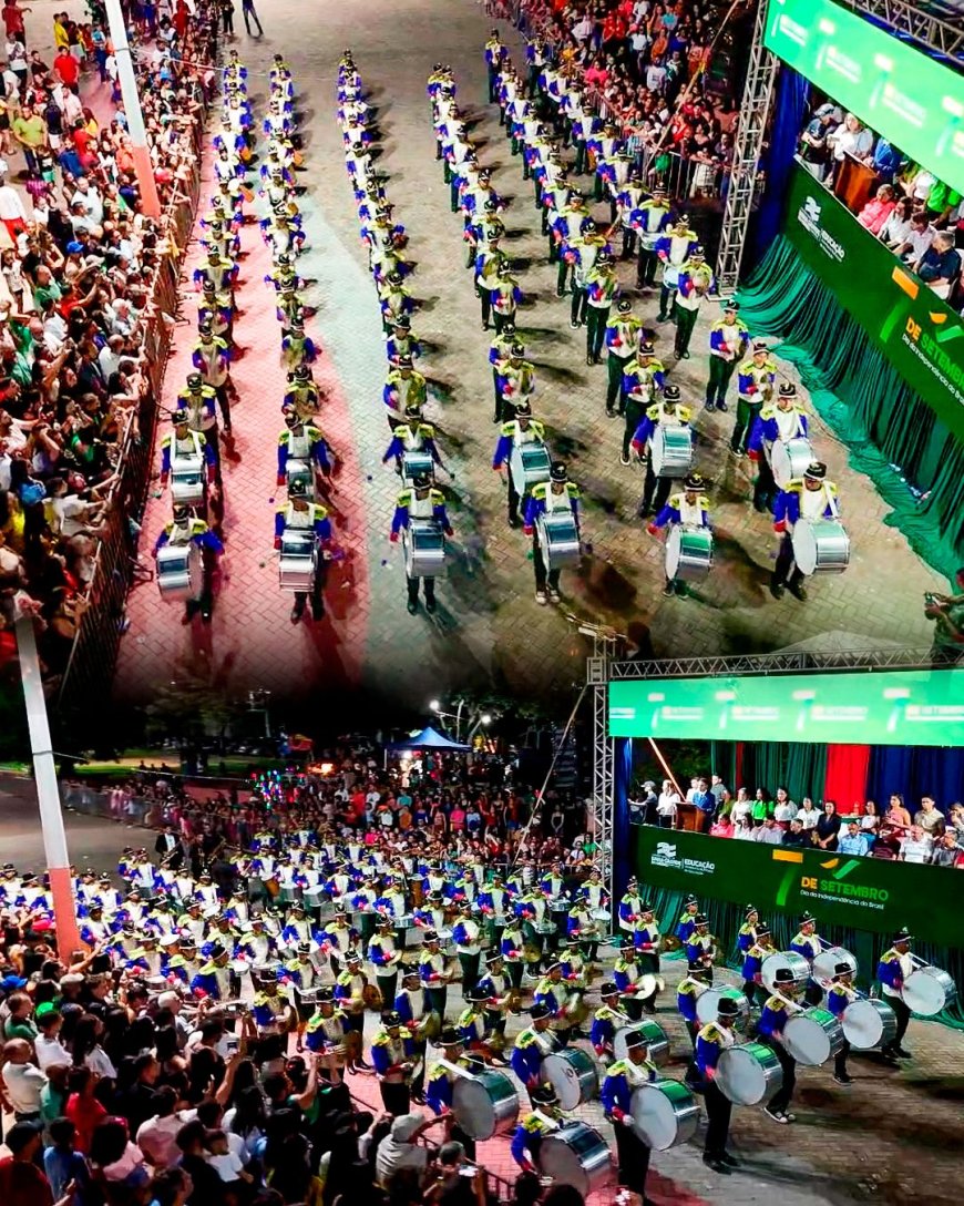 07 de Setembro em Baixa Grande do Ribeiro