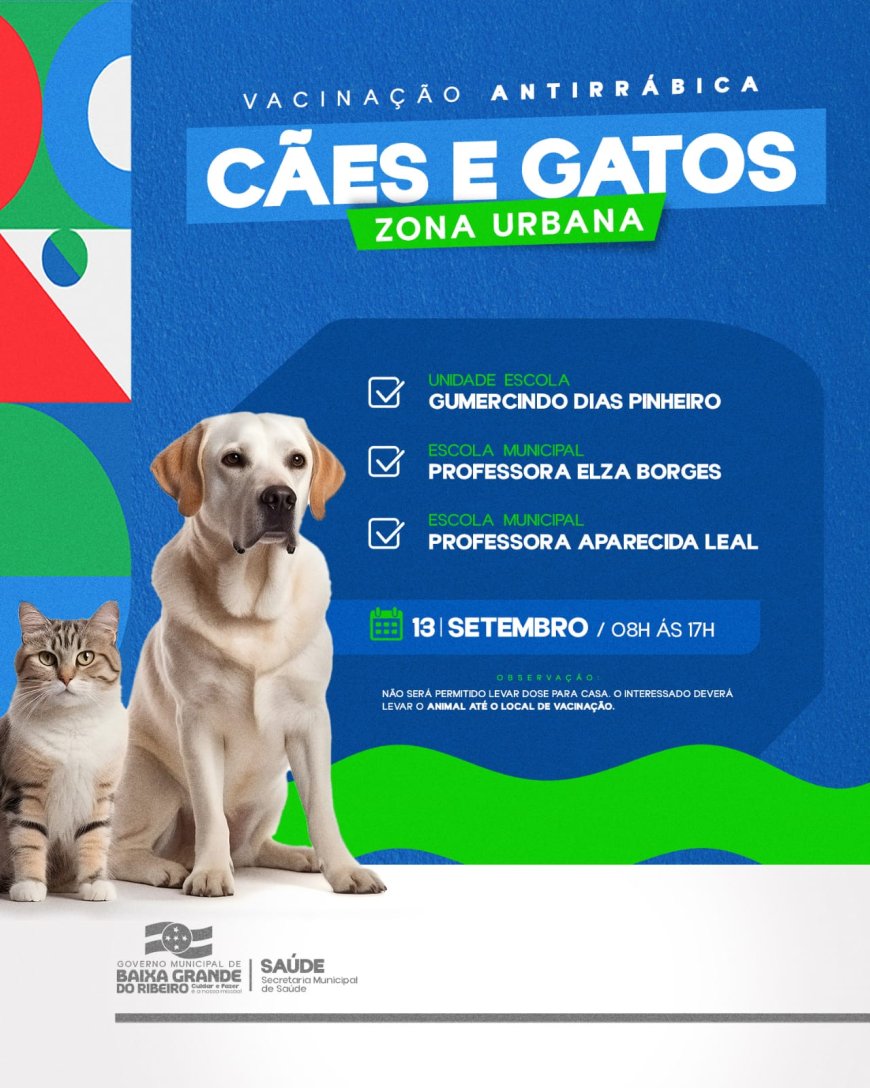 Campanha de Vacinação Antirrábica