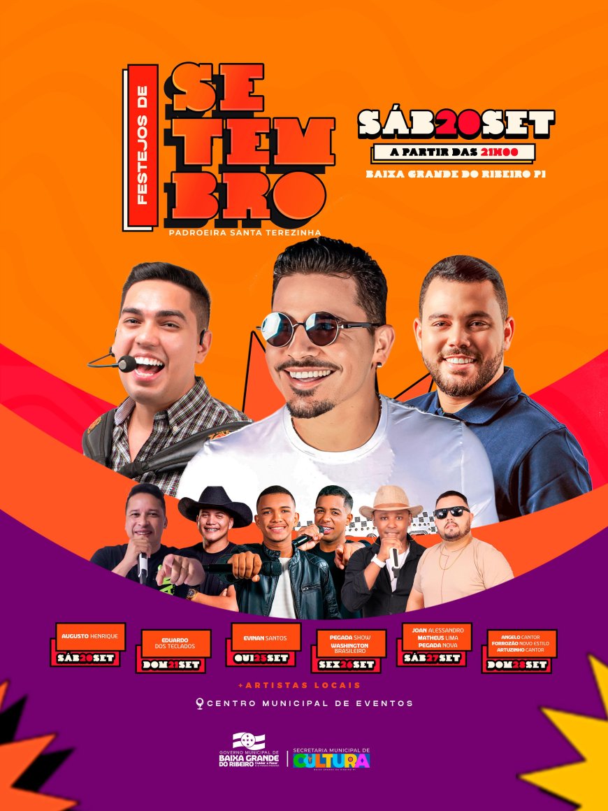 Vai começar a festa!