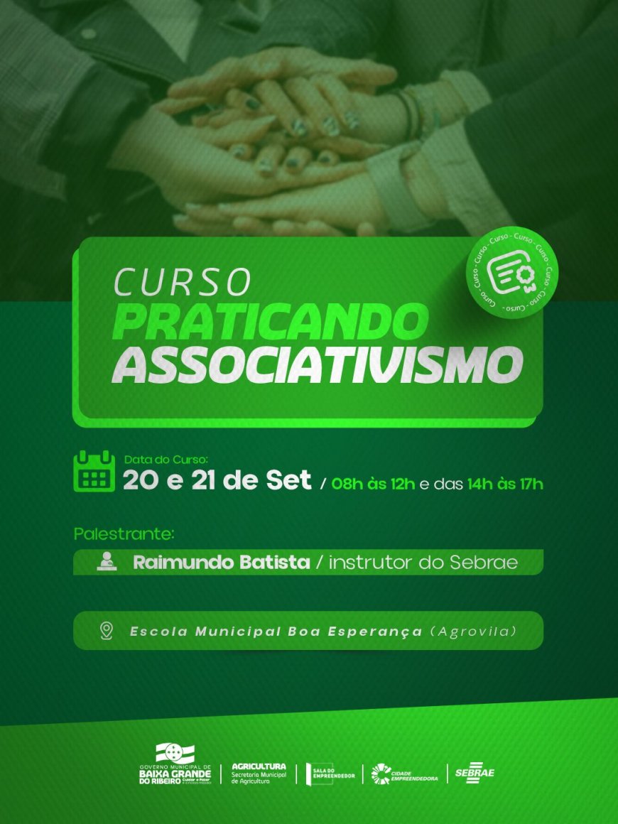 Atenção, comunidade de Riachão dos Paulos!