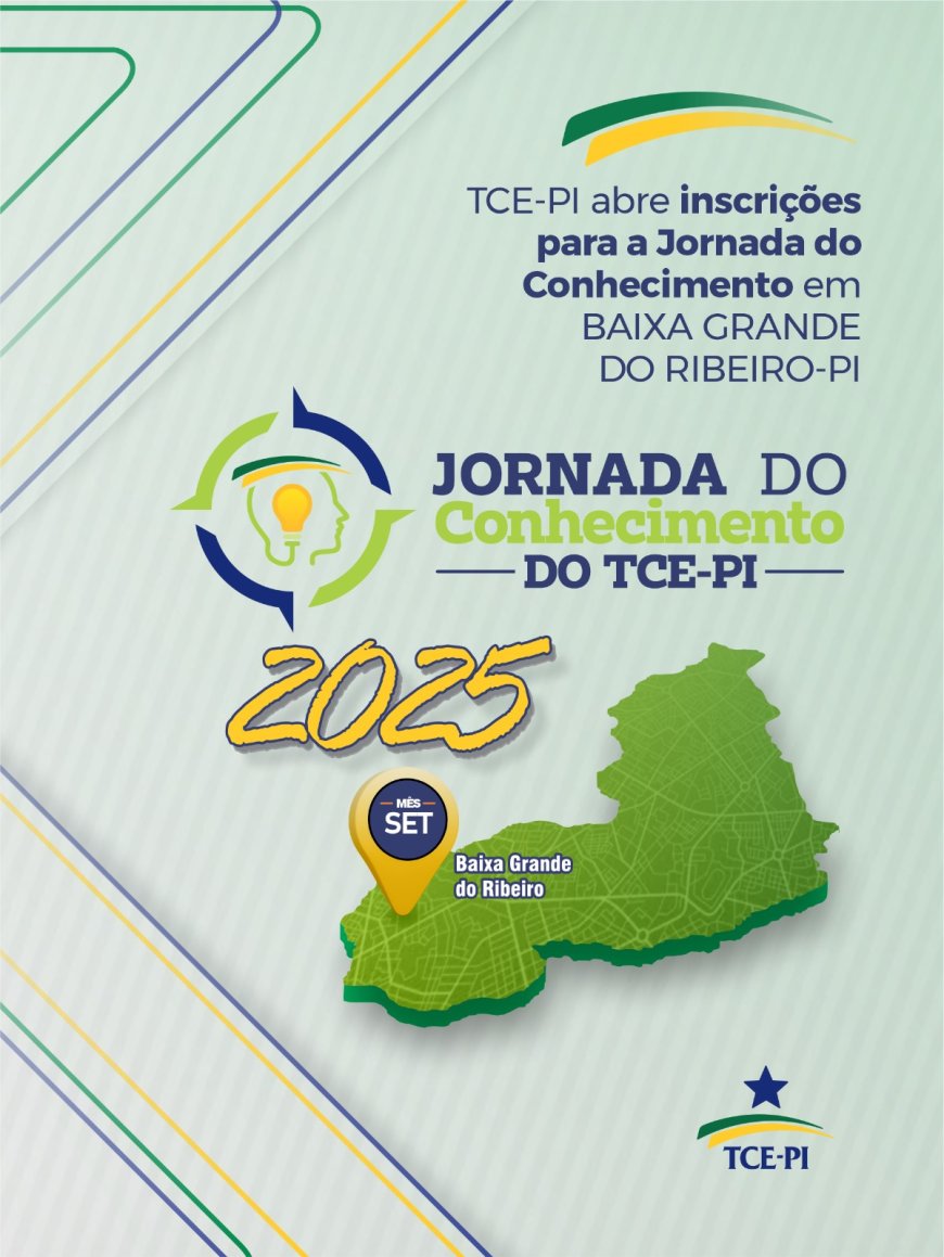 20ª Jornada do Conhecimento do TCE/PI – Edição Baixa Grande do Ribeiro
