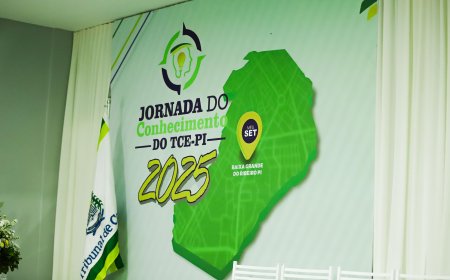 Jornada do Conhecimento do TCE-PI 2025 em Baixa Grande do Ribeiro