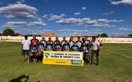 Baixa Grande do Ribeiro na Final do Regional de Veteranos!