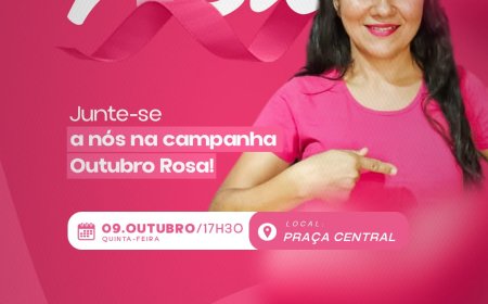 OUTUBRO ROSA — UM TOQUE DE AMOR, CUIDADO E PREVENÇÃO