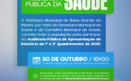 Convite à População!