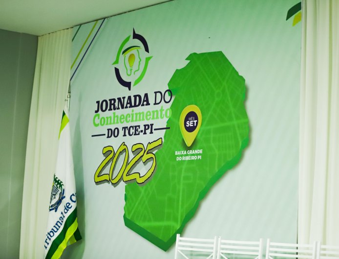 Jornada do Conhecimento do TCE-PI 2025 em Baixa Grande do Ribeiro