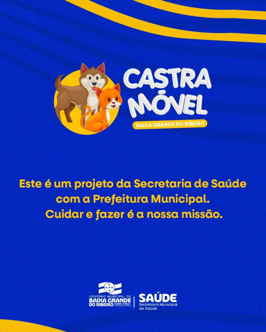 Mutirão de Castração e Microchipagem realizado com sucesso!
