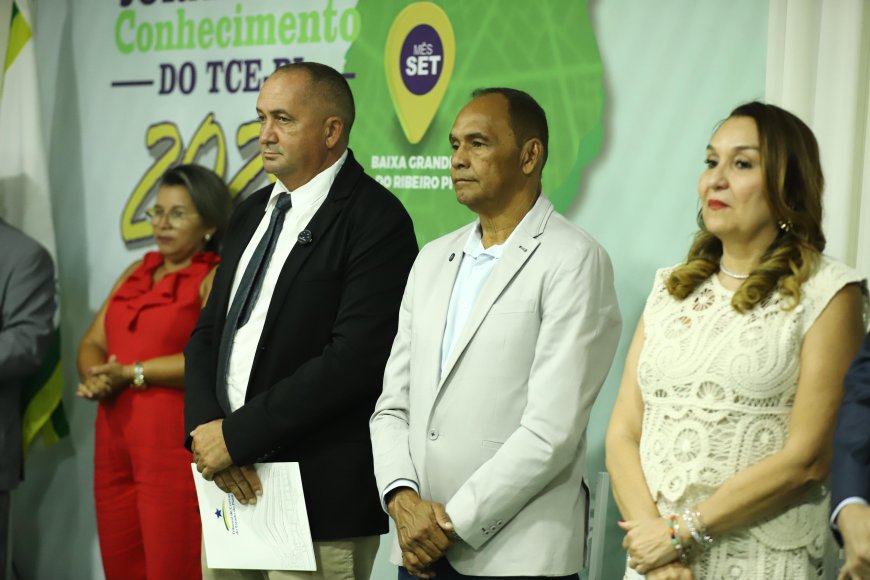 Jornada do Conhecimento do TCE-PI 2025 em Baixa Grande do Ribeiro