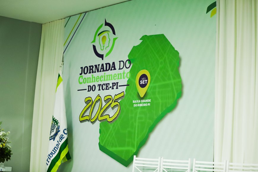 Jornada do Conhecimento do TCE-PI 2025 em Baixa Grande do Ribeiro